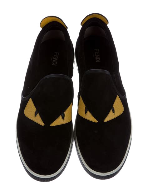 fendi monster slip on shoes|Buy Fendi Monster Slip.